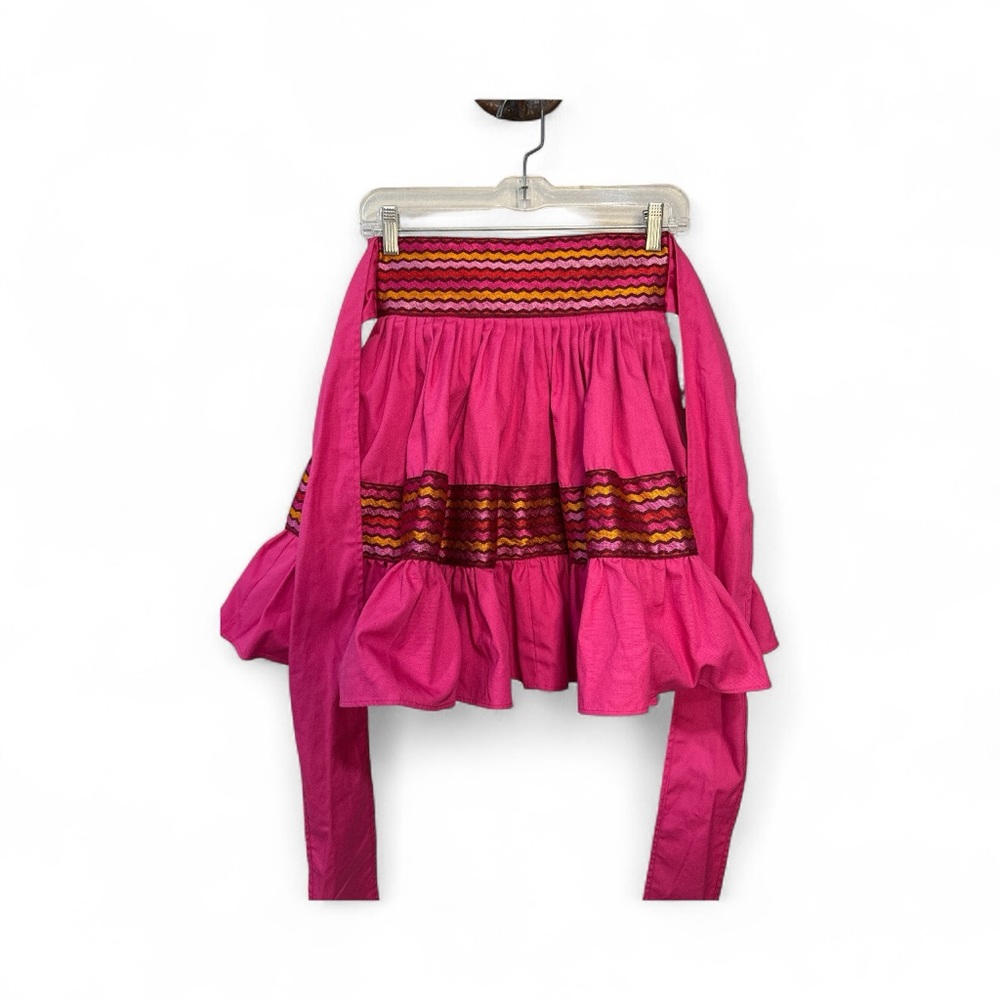 Vintage Audrey Coleman ethnic wrap skirt Boho Scandinavian original one size